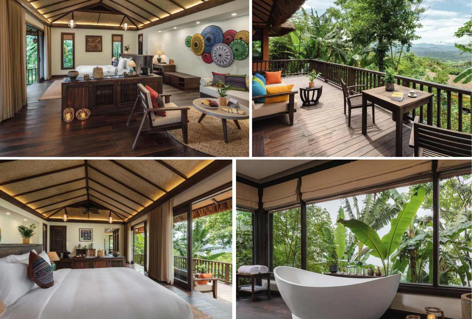 Không gian các căn Ferns Grand Mountain Suite